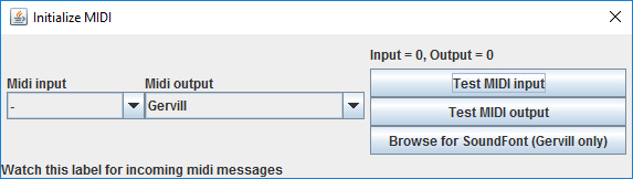 JMSL's MIDI Init editor