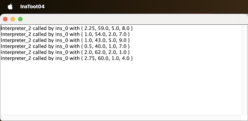 JMSL playing a MusicShape with a printinginterpreter